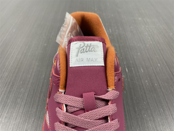 nike air max 1 patta waves rush maroon do9549-001