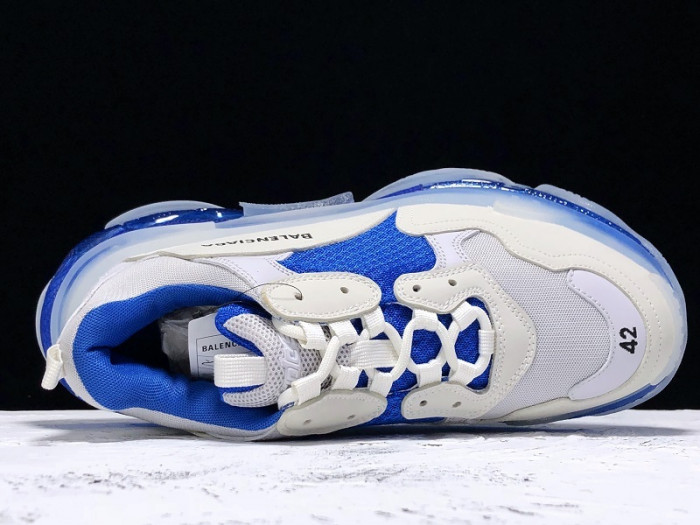 Ba*len*cia*ga 19ss trple-s clear sole trainers w09o5 8135