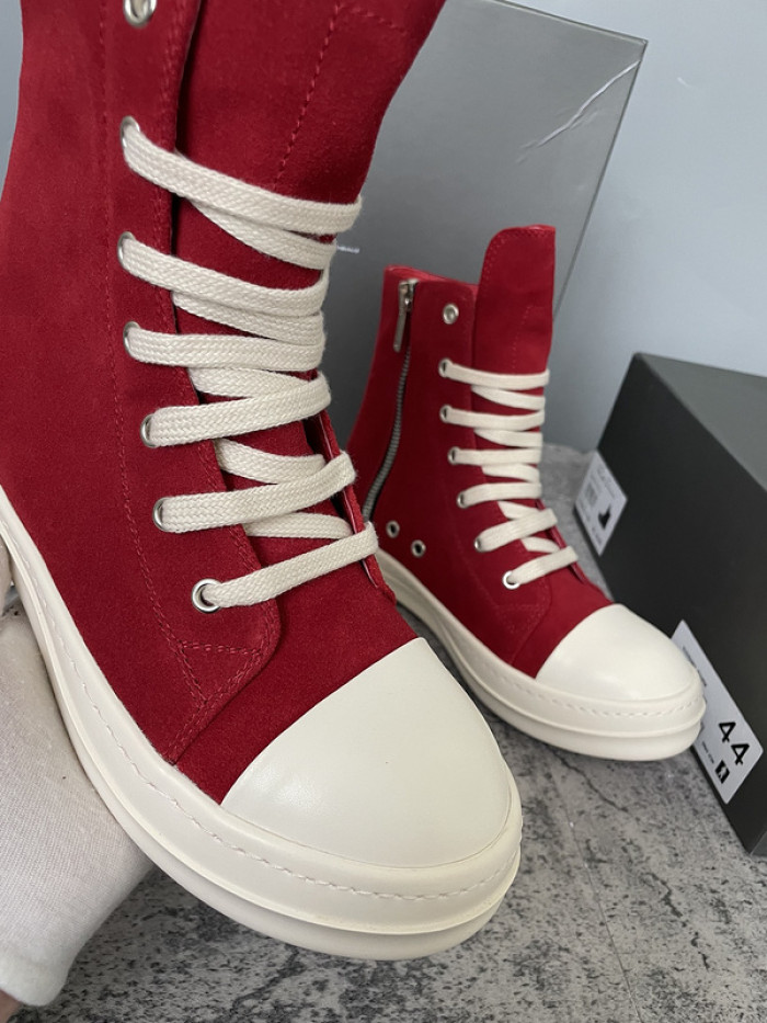 RICK OWENS SNEAKER (SUEDE)