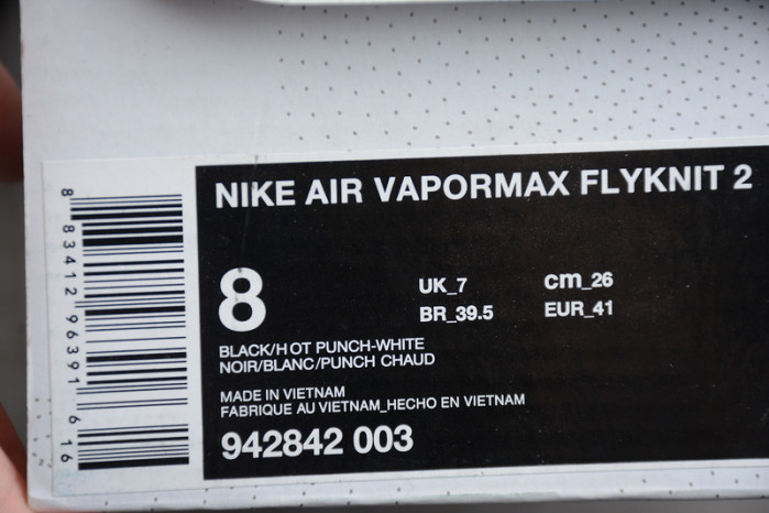 air vapormax flyknit 2