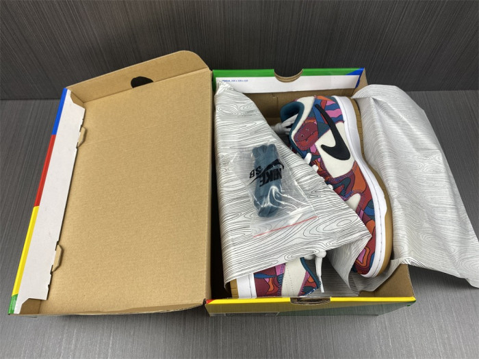 nike sb dunk low pro parra abstract art dh7695-600