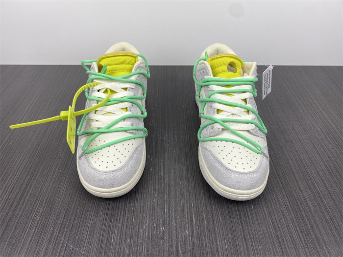 nike dunk low ow lot 14 dj0950-106