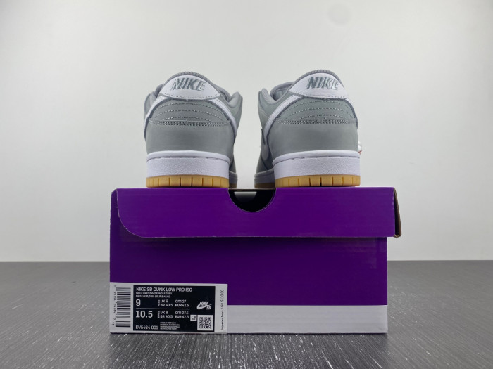 nike sb dunk low orange label wolf grey gum dv5464-001