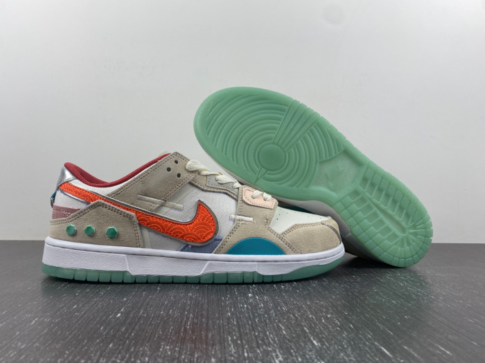 nike dunk low scrap shapeless formless limitless dq4975-181
