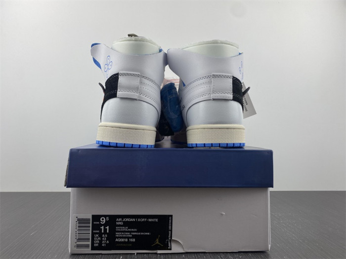 ow x air jordan 1 high aq0818-168