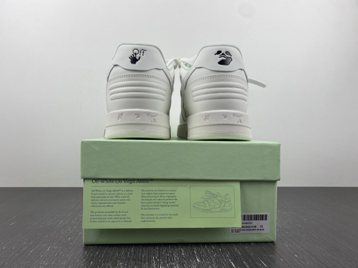 ow out of office lace-up sneakers ac3830-043
