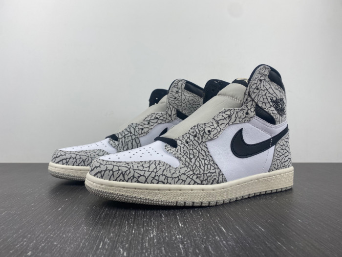 air jordan 1 high og “white cement” dz5485-052