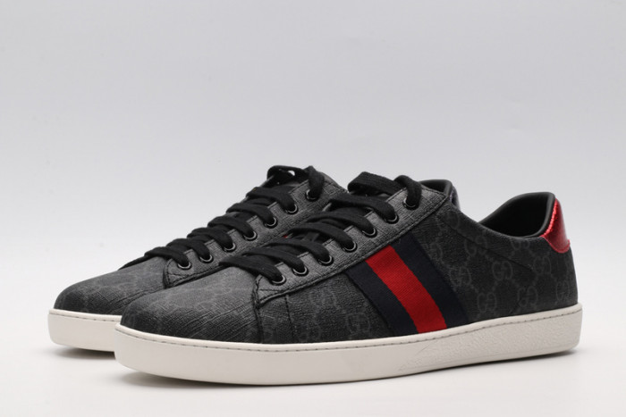 g*u*i ace embroidered low-top sneaker g100