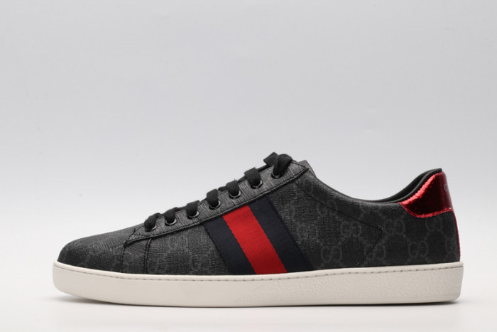 g*u*i ace embroidered low-top sneaker g100