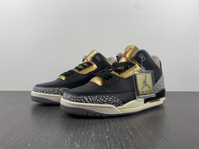 air jordan 3 “black gold” ck9246-067
