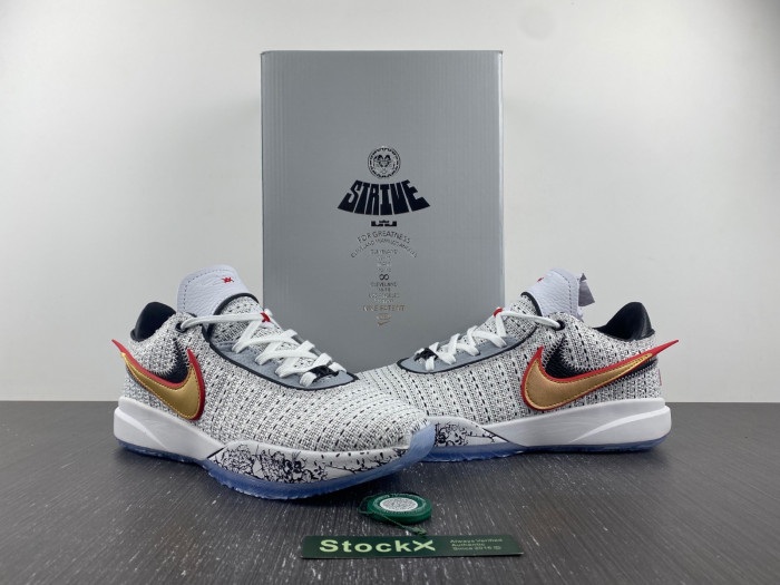 nike lebron 20 the debut dj5422-100