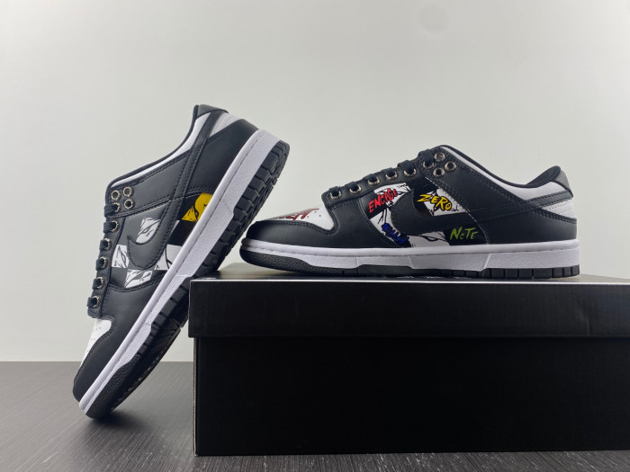 nike dunk low chrome hearts panda dd1391-1001