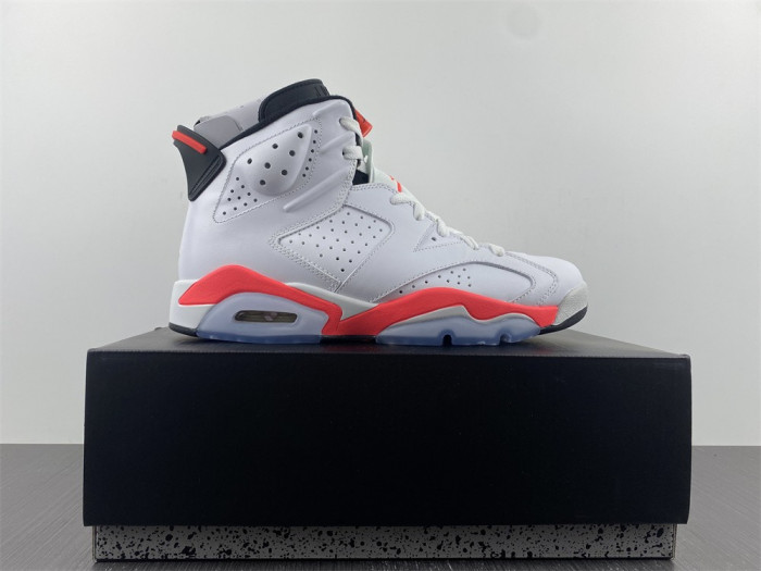 air jordan 6 "white infrared" 384664-123