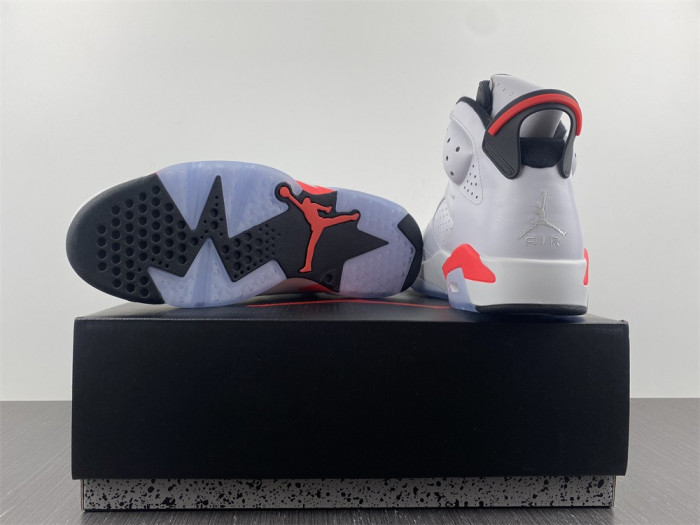 air jordan 6 "white infrared" 384664-123