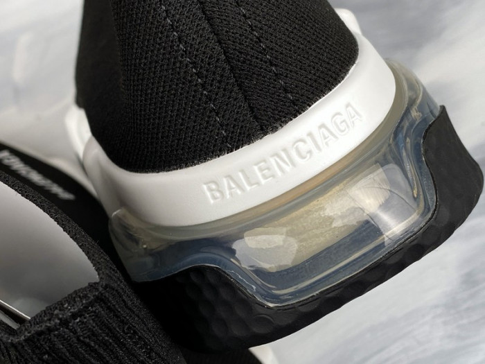 Ba*len*cia*ga speed trainer sneakers black tt2587