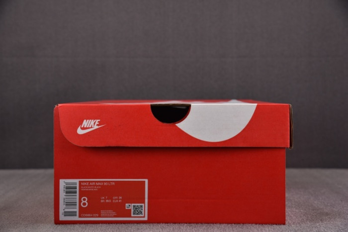 Nike GS Air Max 90 LTR Black White CD6864-029