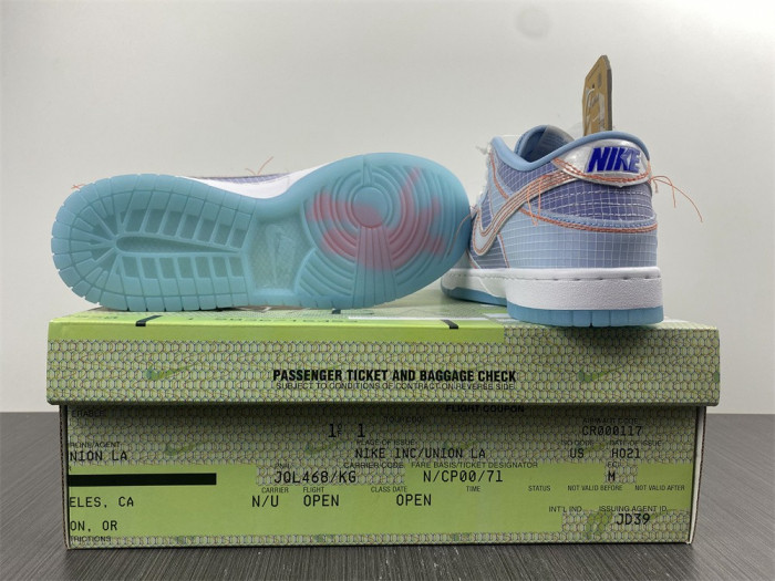 union la x nike dunk low dj9649-400