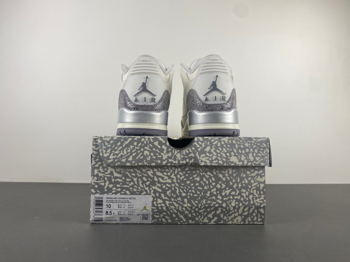 Air Jordan 3 Sail Cement Grey CK9246-100