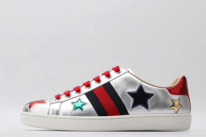 g*u*i ace embroidered low-top sneaker g097