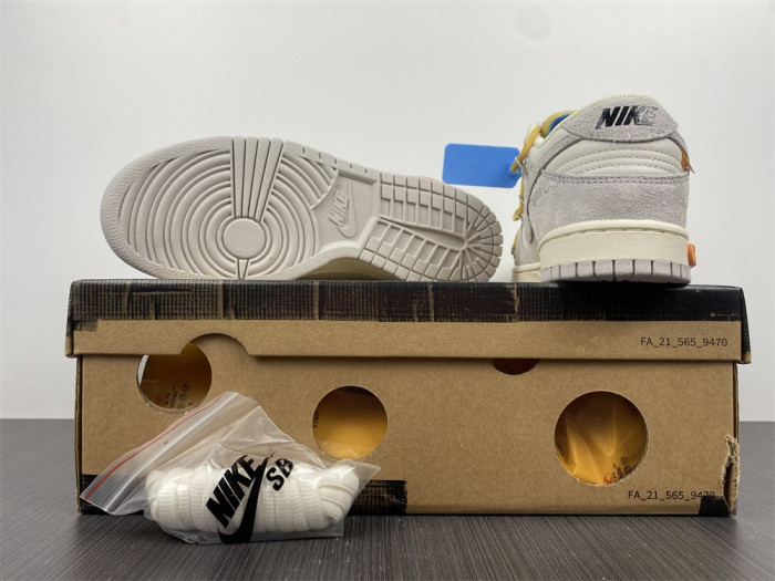 nike dunk low ow lot 34 dj0950-102
