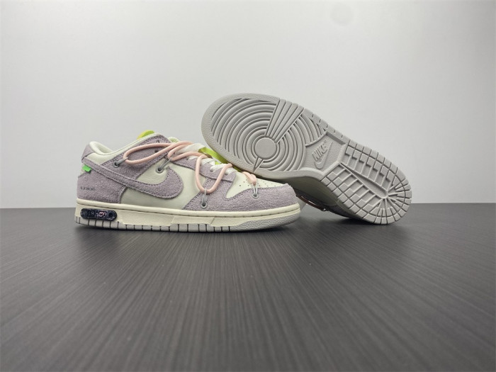 ow x nike dunk lot 12 dj0950-100