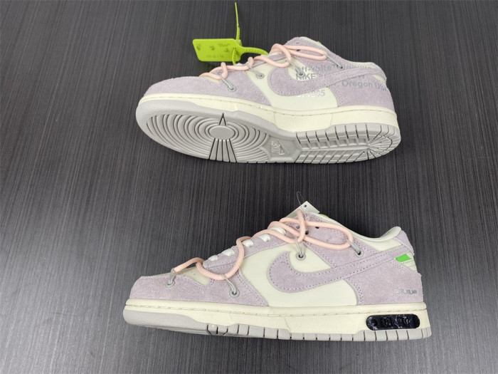 ow x nike dunk lot 12 dj0950-100