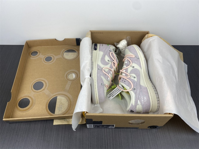 ow x nike dunk lot 12 dj0950-100