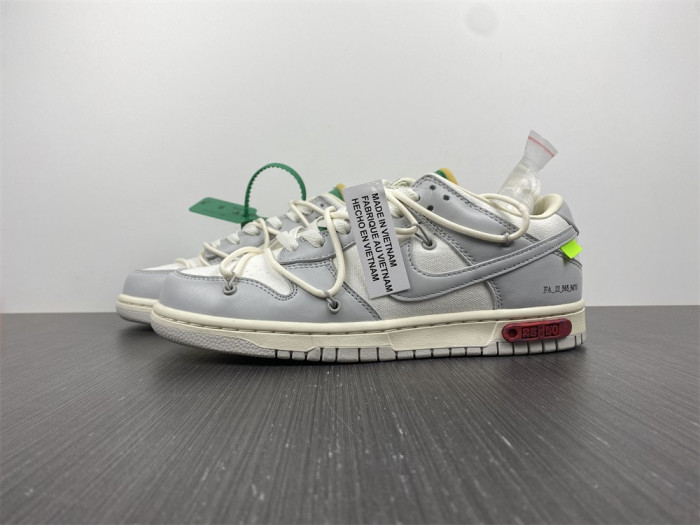 ow x nike dunk lot 25 dm1602-121