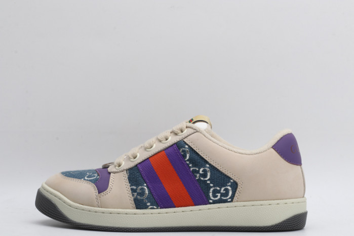 g*u*i ace embroidered low-top sneaker e2341