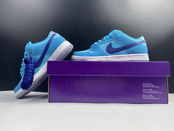 nike dunk  sb low “blue fury” bq6817-400