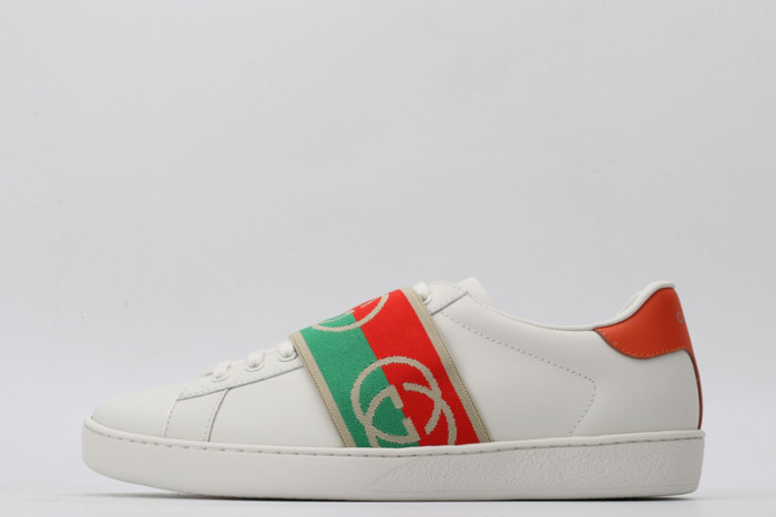 g*u*i ace embroidered low-top sneaker e2324