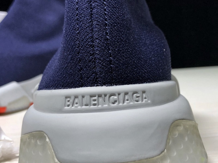 Ba*len*cia*ga speed stretch-knit mid sneakers 542024-09