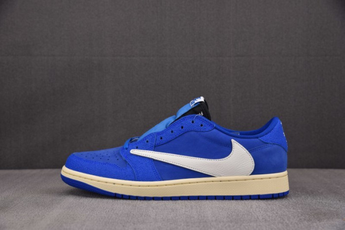 Travis Scott x Air Jordan 1 low blue white DM7866-400