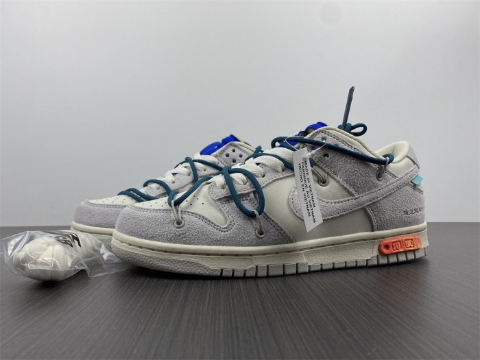 nike dunk low ow lot 16 dj0950-111