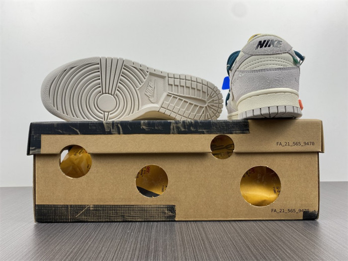 nike dunk low ow lot 16 dj0950-111