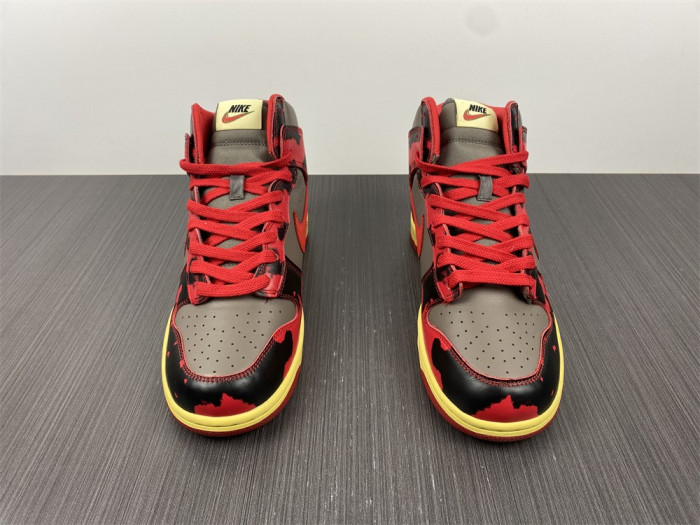 nike dunk high 1985 red acid wash dh7717-400