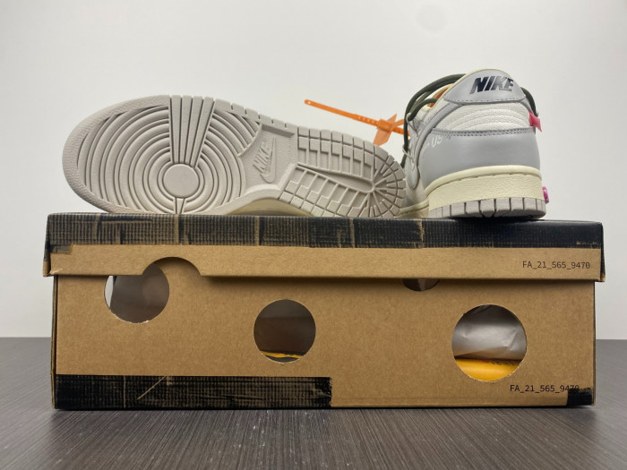 nike dunk low ow lot 22 dm1602-124