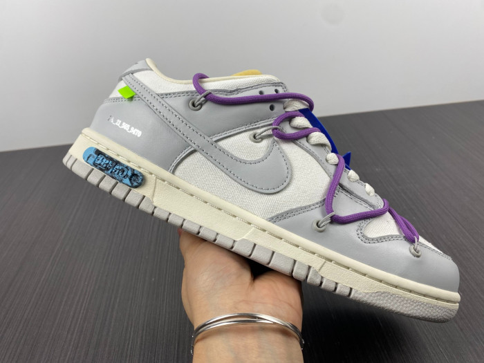 nike dunk low ow lot 48 dm1602-107