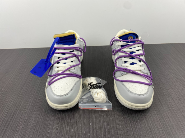 nike dunk low ow lot 48 dm1602-107