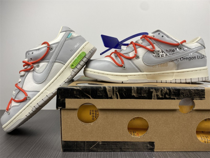 ow x nike dunk lot 23 dm1602-126