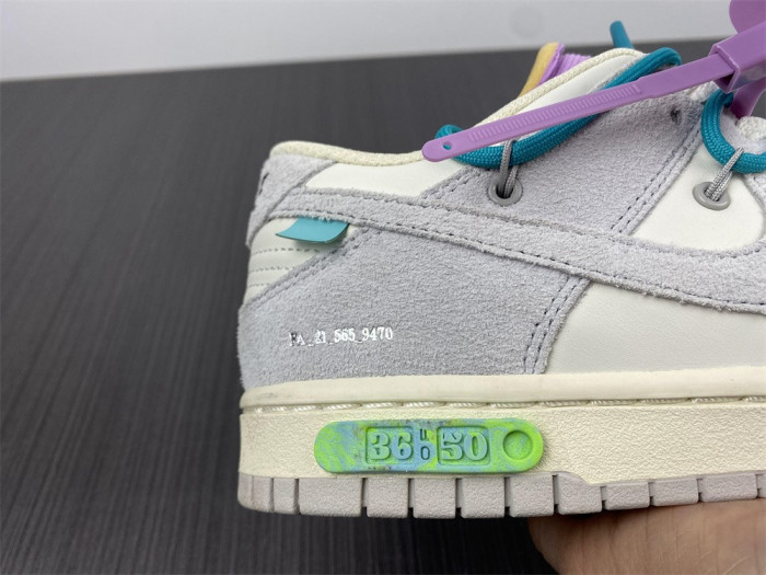 nike dunk low ow lot 36 dj0950-107