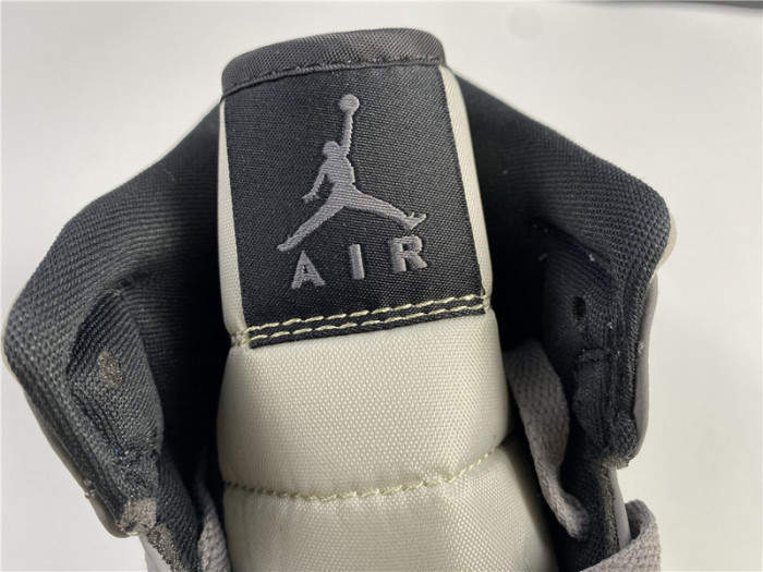 AIR JORDAN 1 MID NEON YELLOW SWOOSHES 554724-072