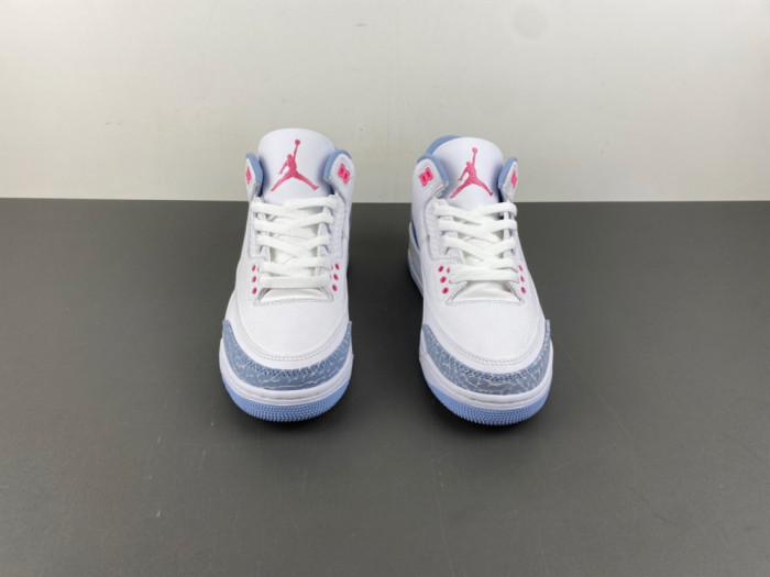 Air Jordan 3 GS "White/Cobalt Bliss" HQ0784-101