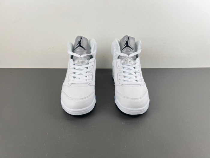 Air Jordan 5 White Metallic 2026 HQ7978-103