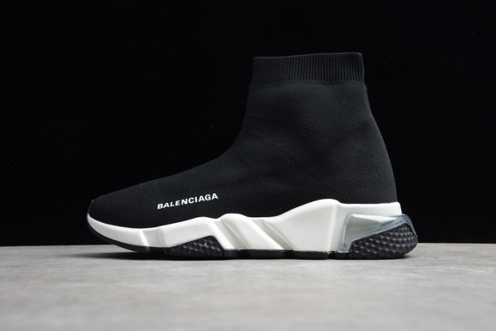 Ba*len*cia*ga speed trainer sneakers black wt-9032