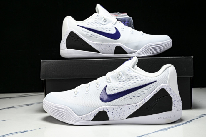 Nike Kobe 9 EM Low Protro White Court Purple IH1401-100