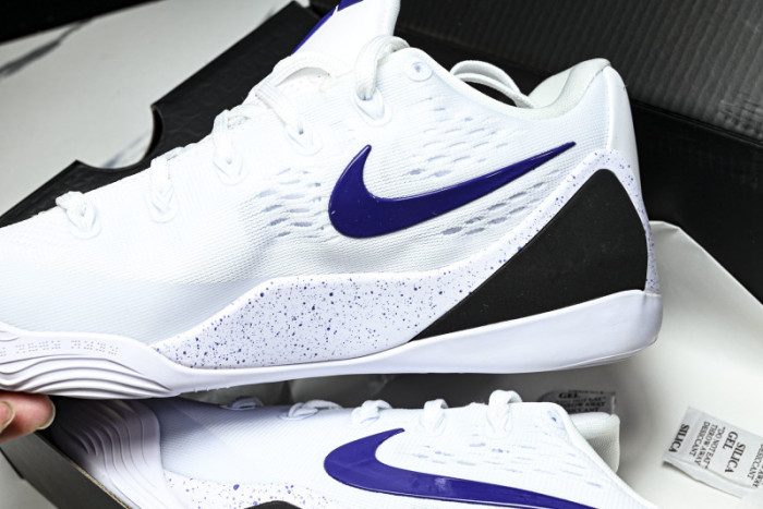 Nike Kobe 9 EM Low Protro White Court Purple IH1401-100