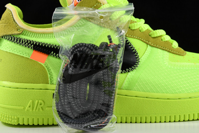 ow nike air force 1 low volt ao4606-700