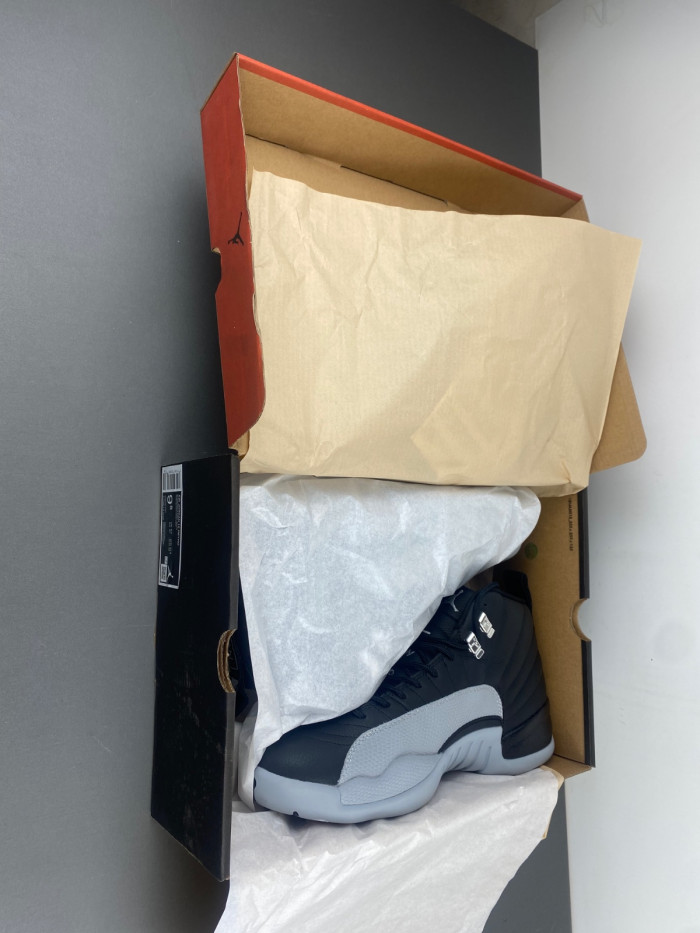 Air Jordan 12 BLACK/WOLF GREY BLACK/WOLF GREY