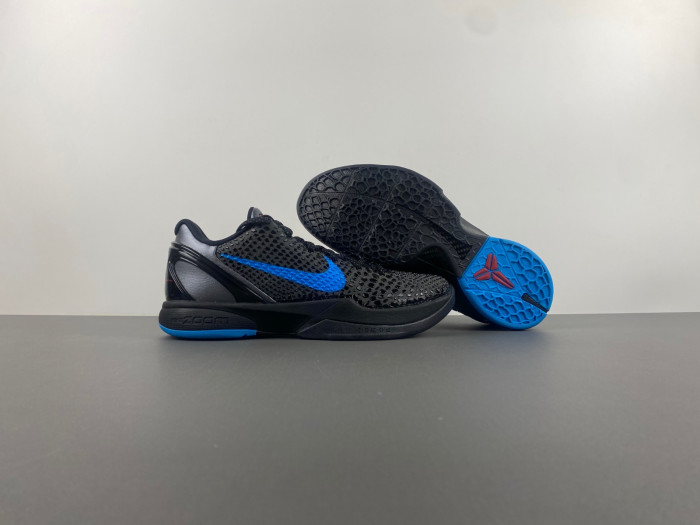 nike zoom kobe 6“dark knight” 429659-016